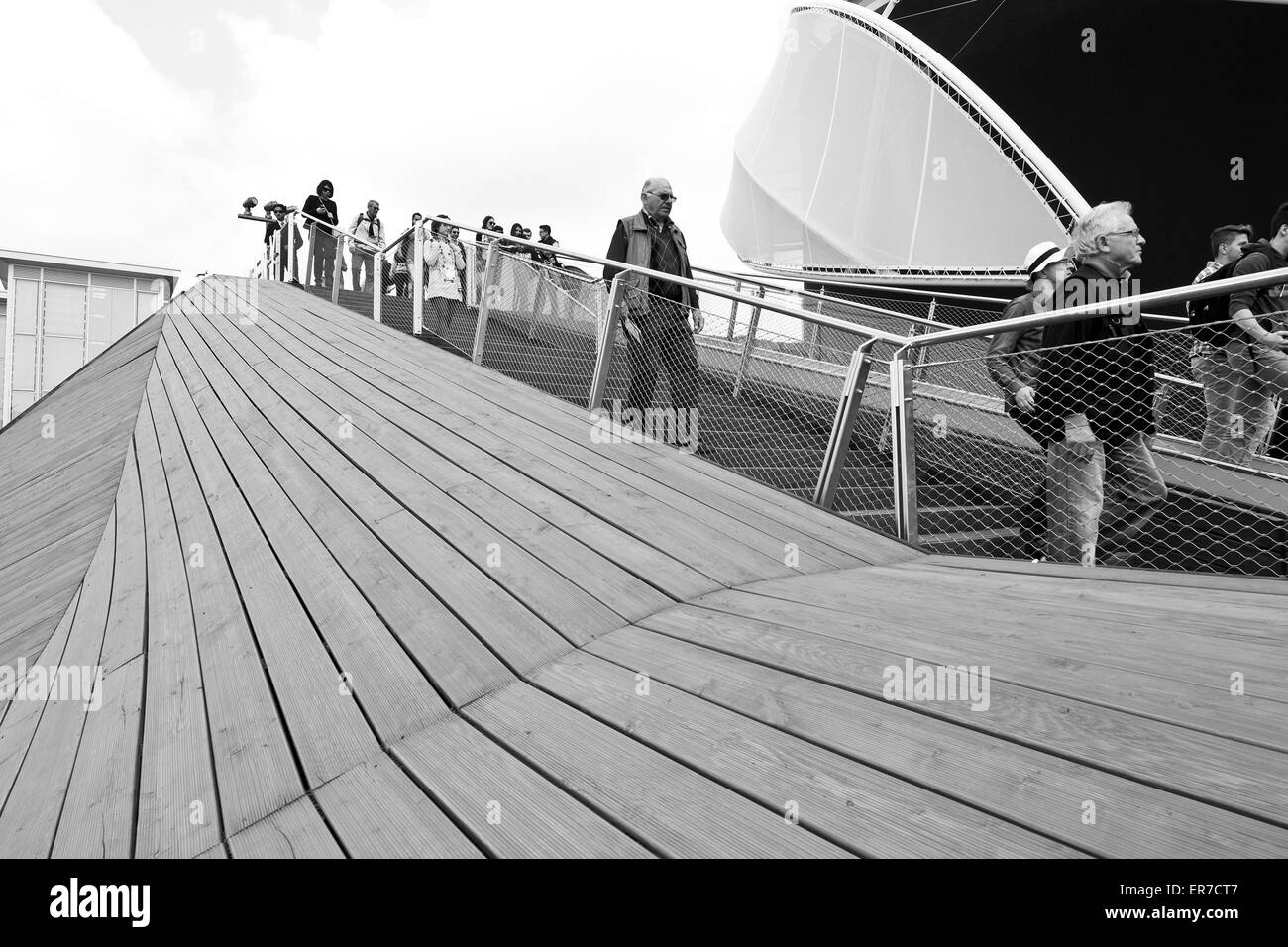 L'Italia, Milano Expo 2015, Germania pavilion Foto Stock