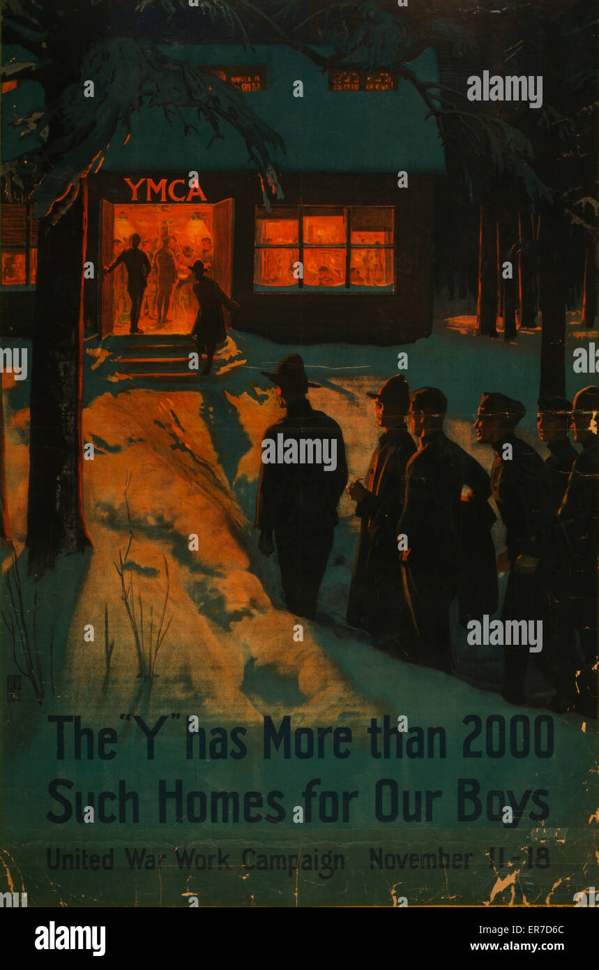 La Y ha più di 2000 tali case per i nostri ragazzi - United Wa Foto Stock