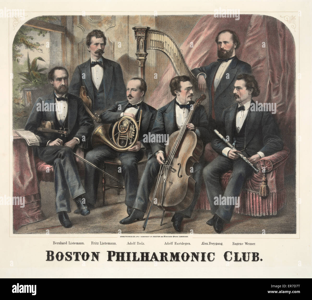 Boston Philharmonic Club Foto Stock