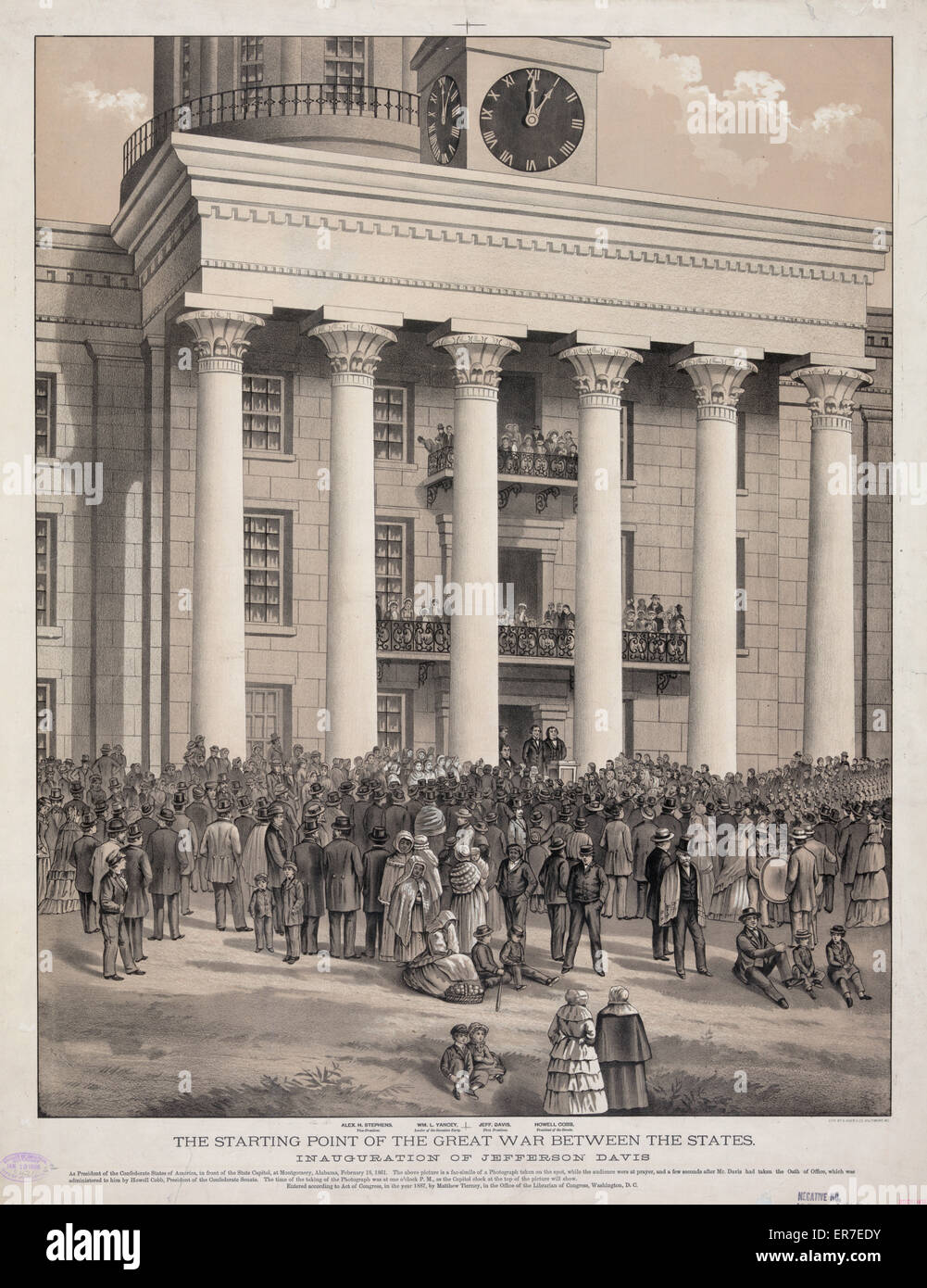 Il punto di partenza della grande guerra tra gli Stati membri Foto Stock