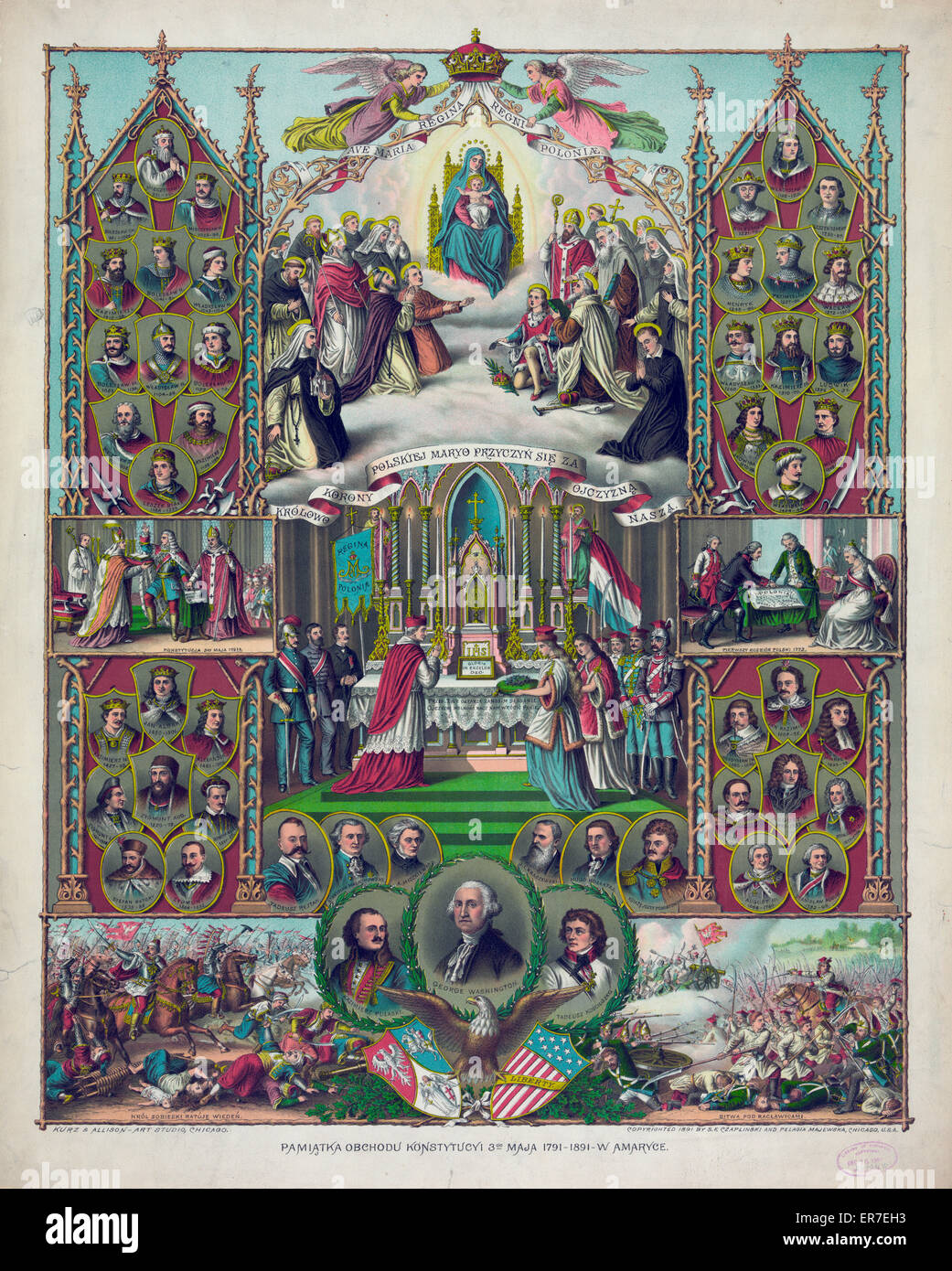 Storia polacca Foto Stock