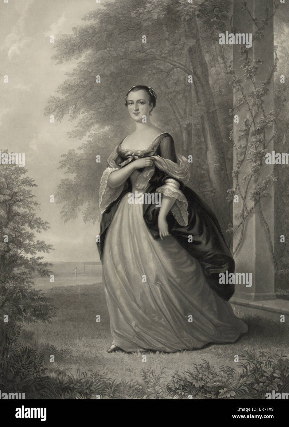 Martha Washington. Foto Stock