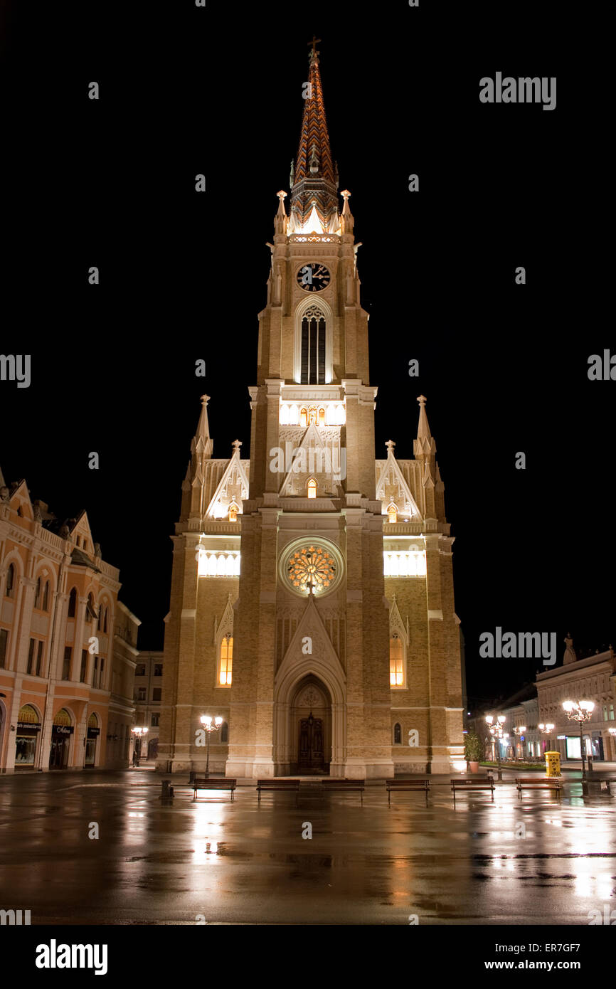 Nome di Maria la Chiesa a Novi Sad Foto Stock