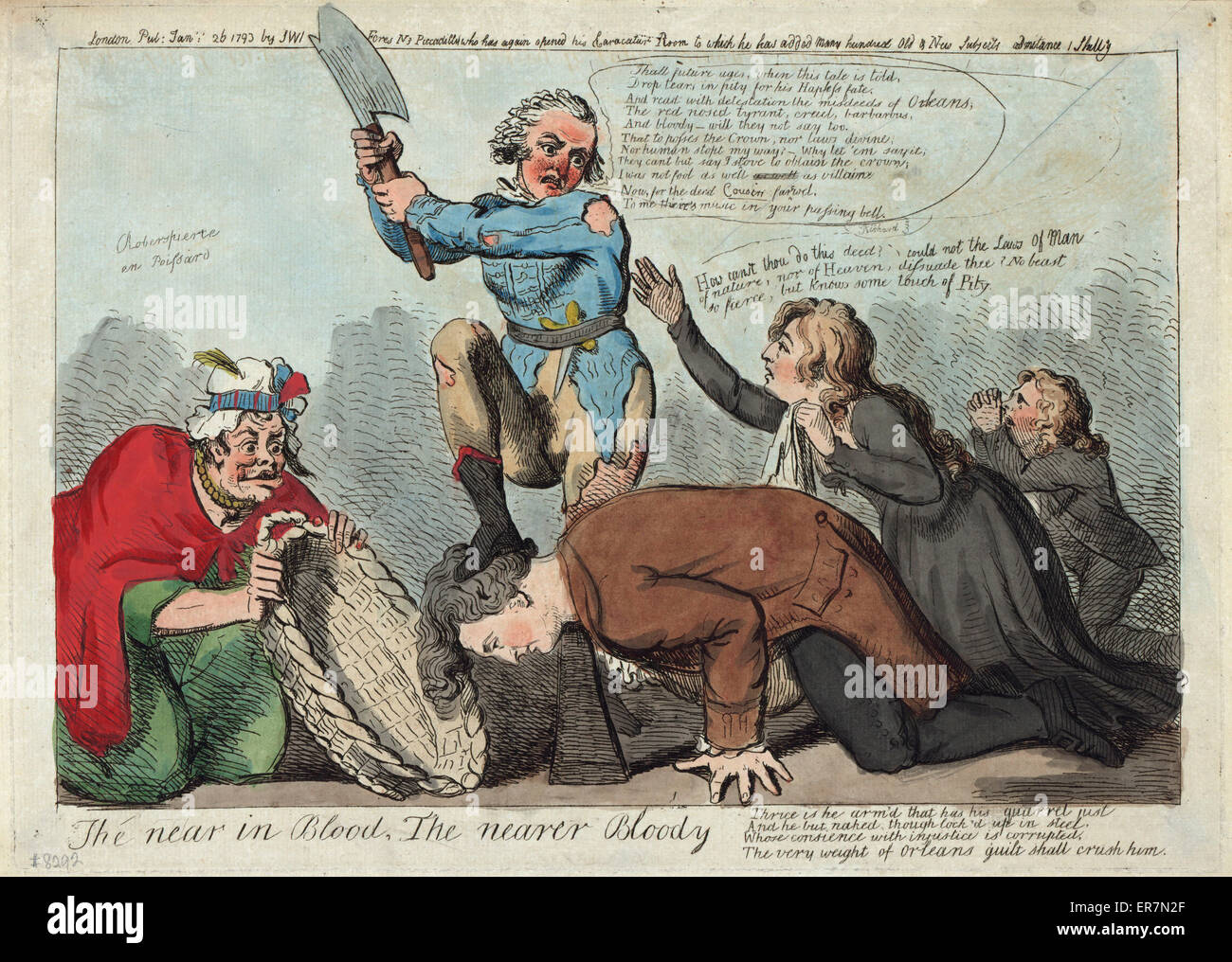 Il vicino nel sangue, il più vicino sanguinoso Foto Stock