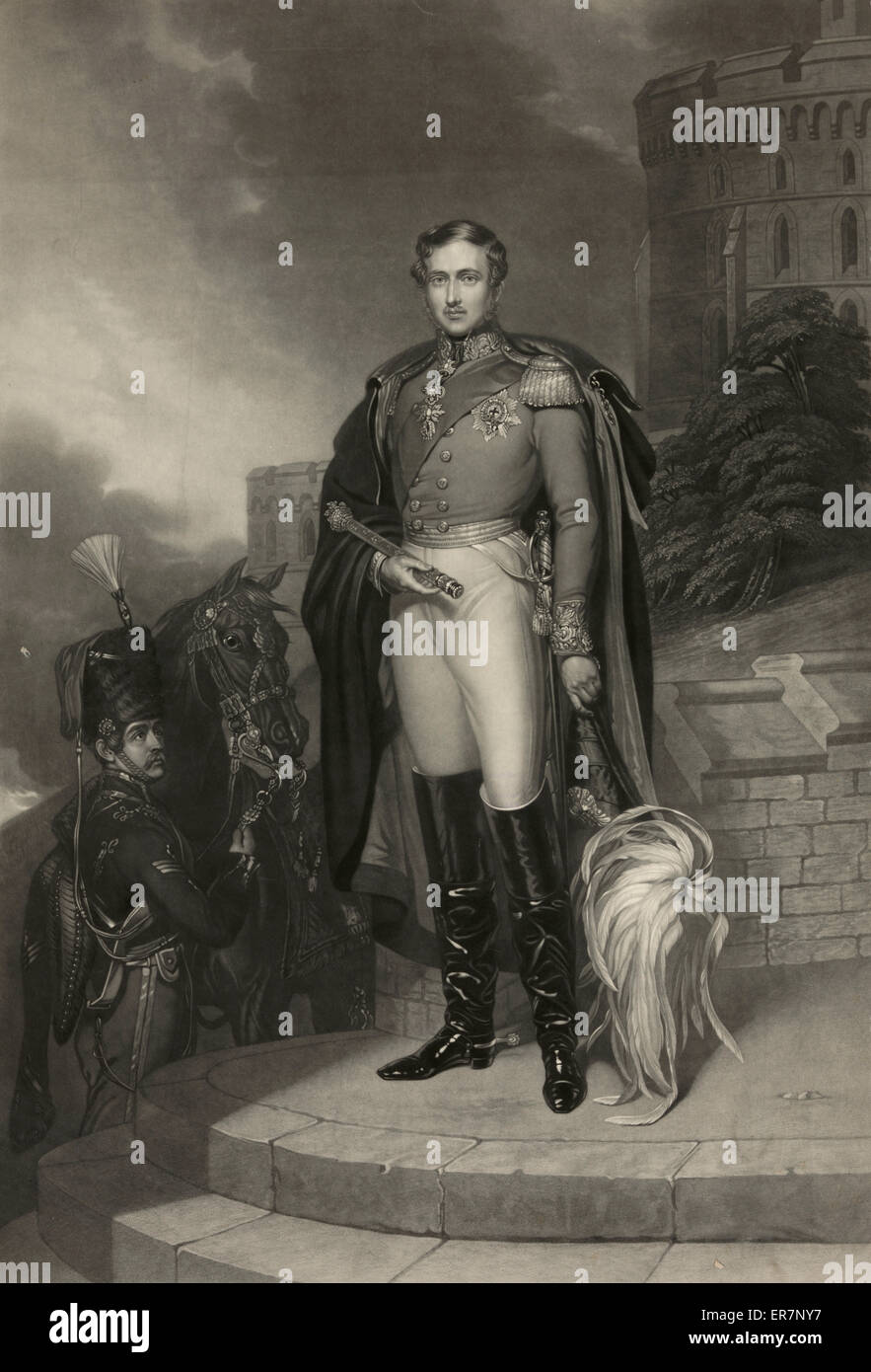 Sua altezza reale Principe Alberto, K.G. &c.. &c.. &c Foto Stock
