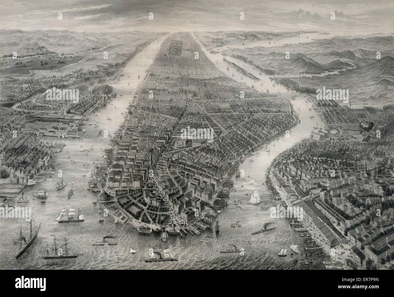 New York e dintorni Foto Stock