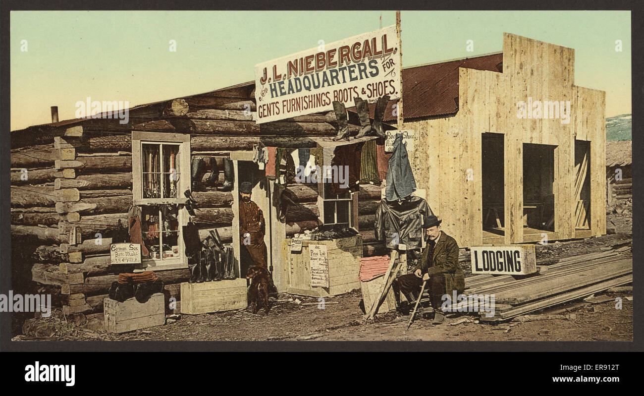 Colorado. Un pioniere merchant Foto Stock
