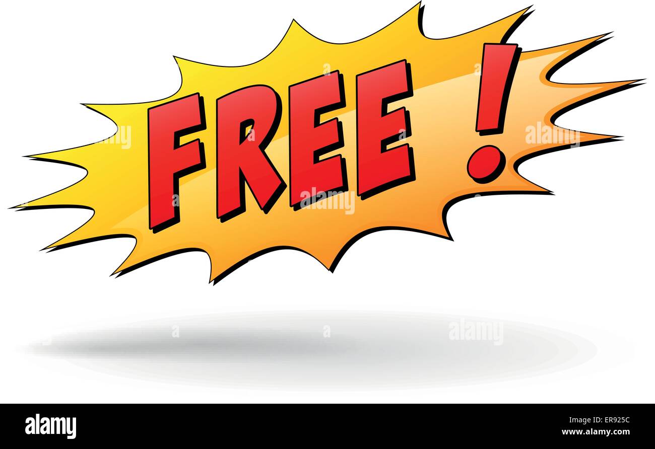 Illustrazione Vettoriale di libera icona a forma di stella su sfondo bianco Illustrazione Vettoriale