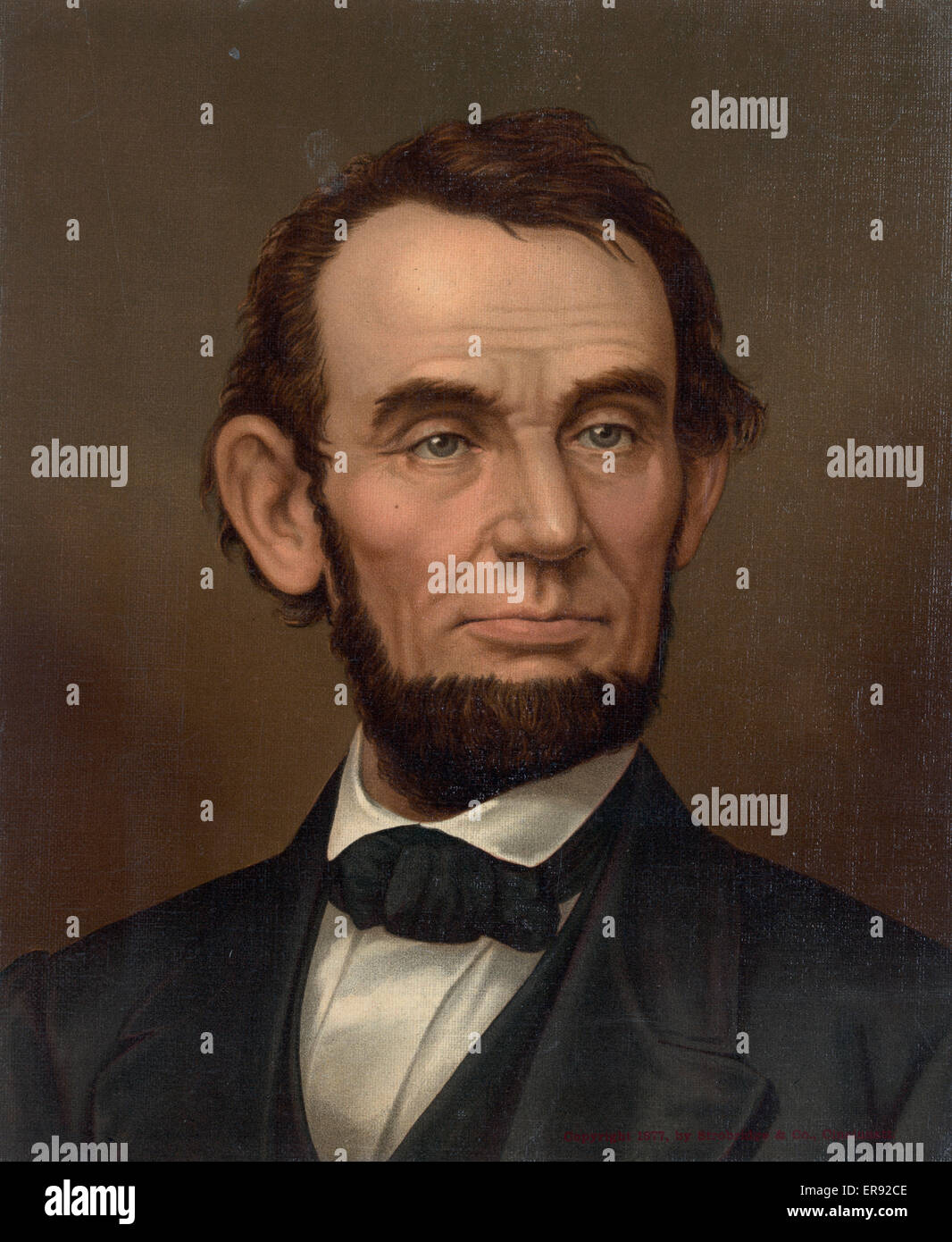 Abraham Lincoln Foto Stock