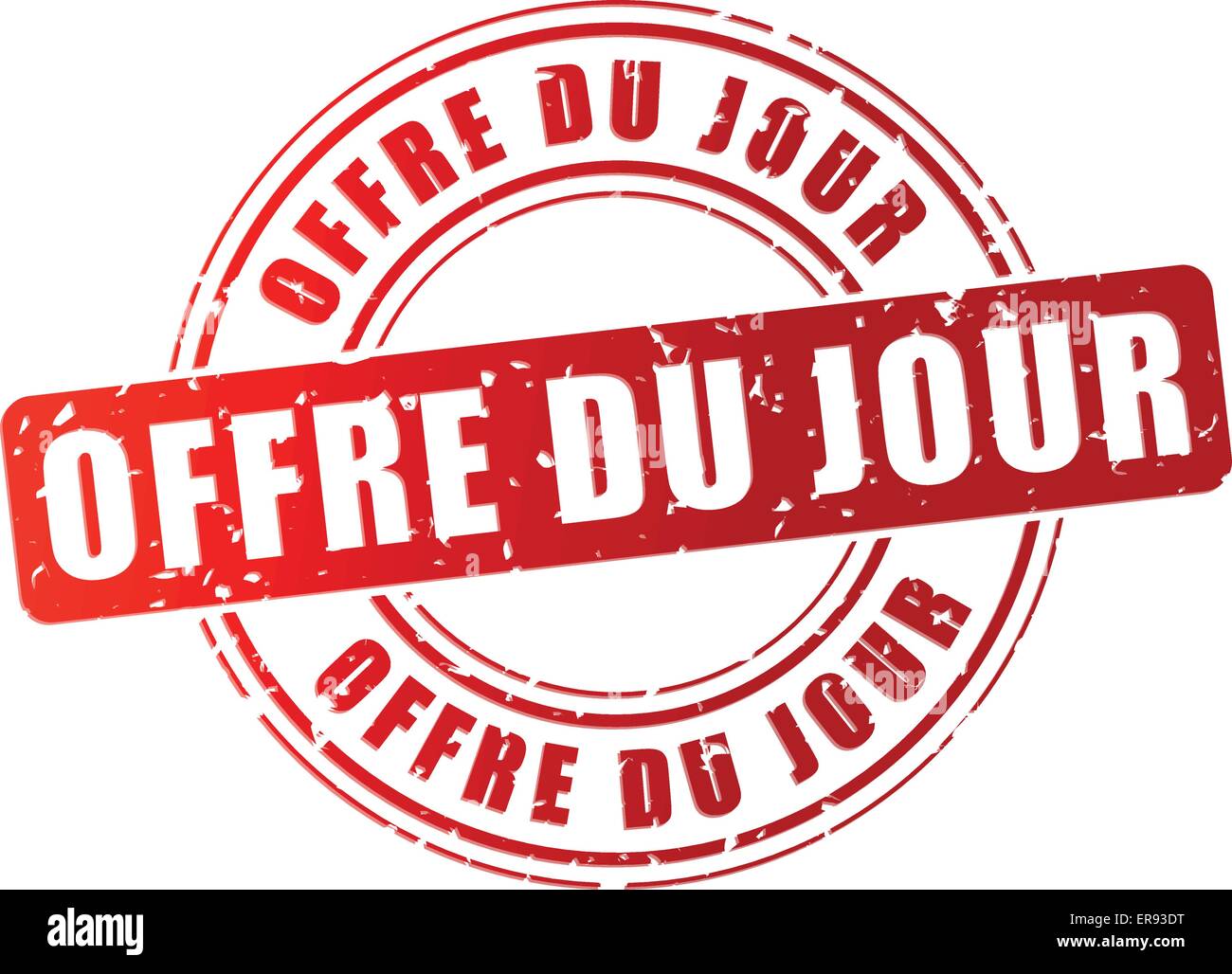 Illustrazione Vettoriale di daily deal icona timbro Illustrazione Vettoriale