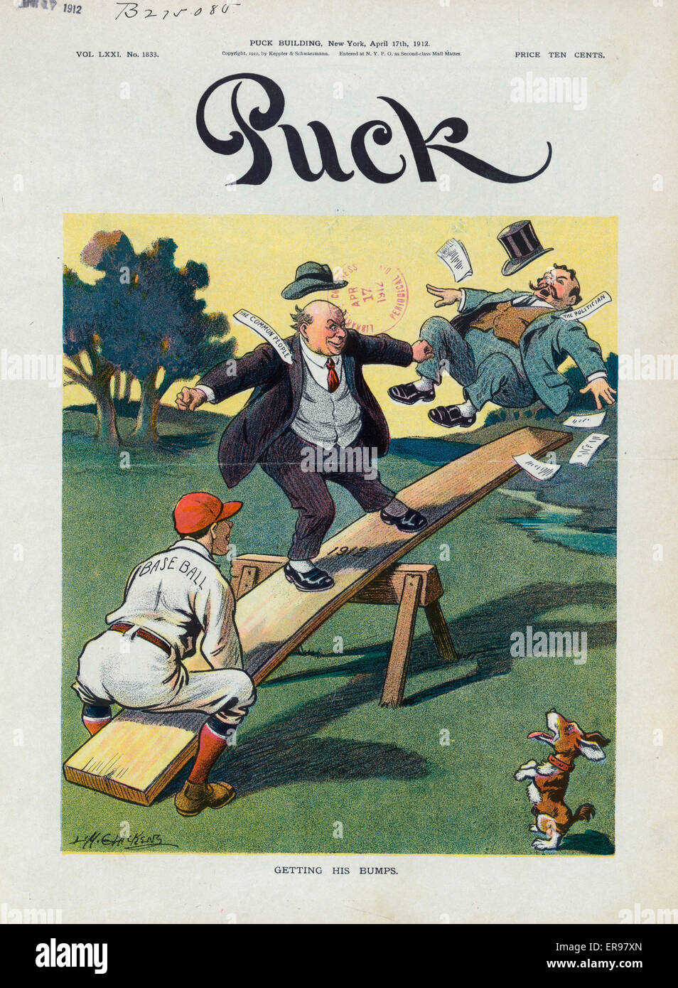 Ottenere i suoi urti Foto Stock