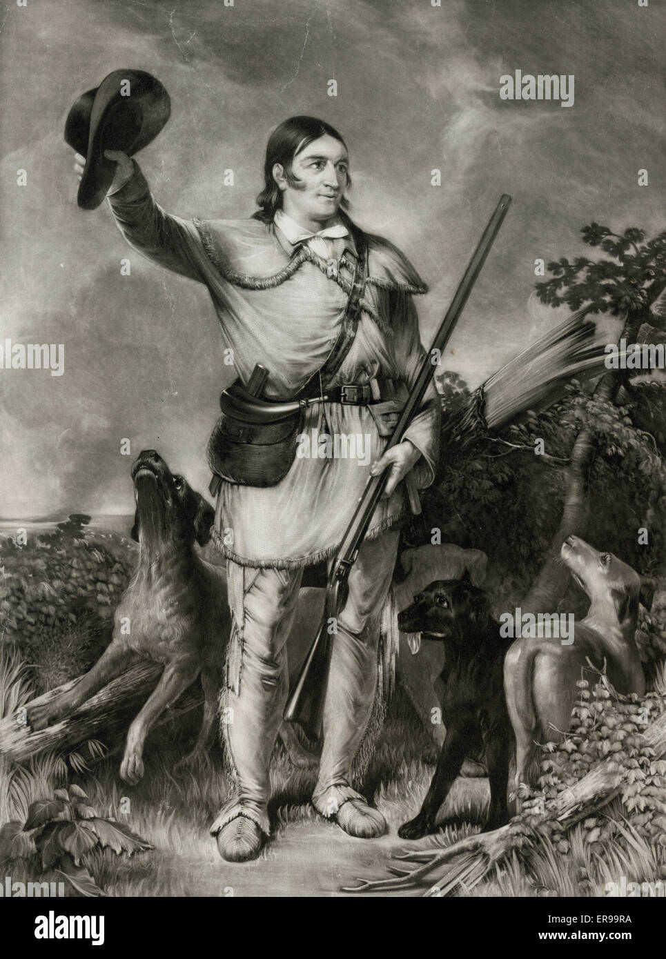 Cappello Di David Crockett Immagini e Fotos Stock - Alamy