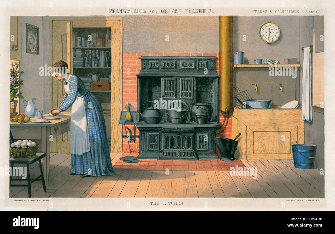Prang aiuti per l'insegnamento oggetto - la cucina Foto Stock
