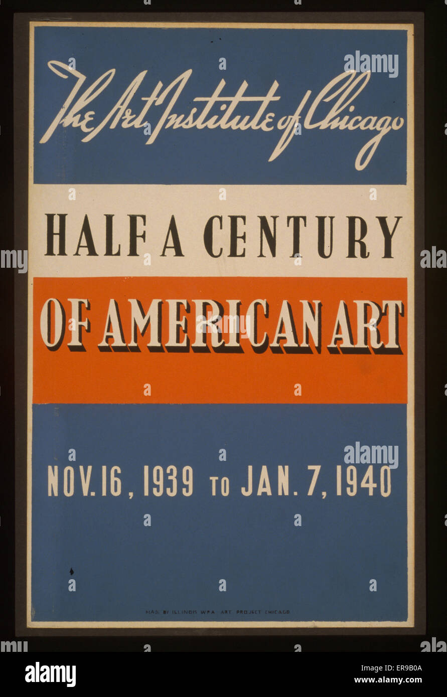 Mezzo secolo di arte americana l'Istituto d'Arte di Chicago Foto Stock