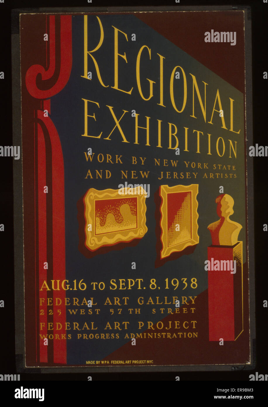 Mostra regionale di New York state e New Jersey ar Foto Stock