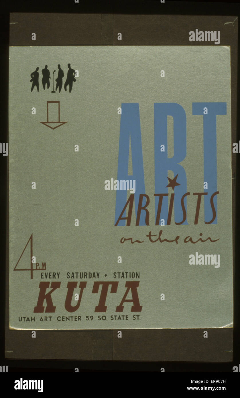 Artisti d'arte in aria : 4 PM ogni Sabato, KUTA Foto Stock