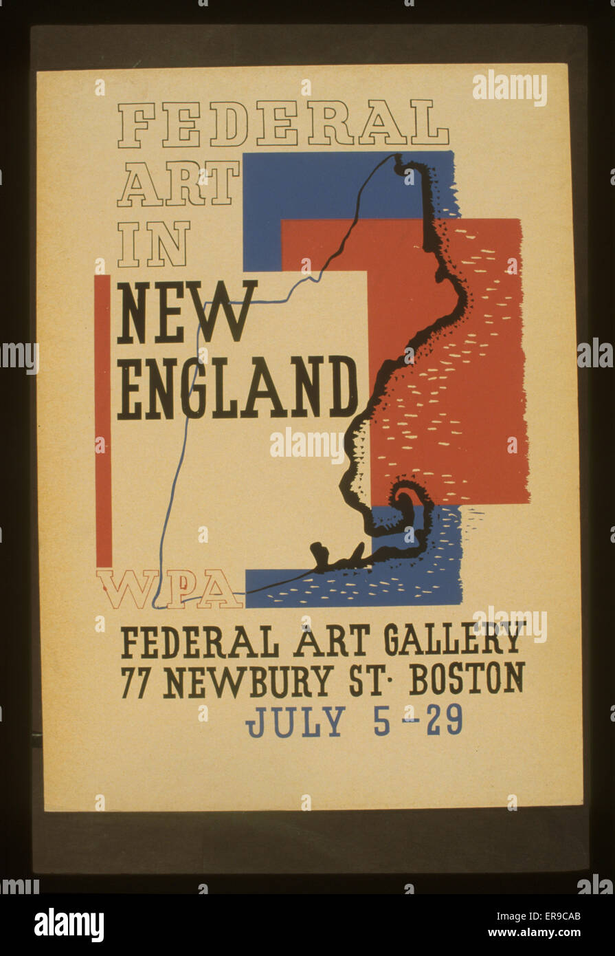 Arte federale nel New England Foto Stock