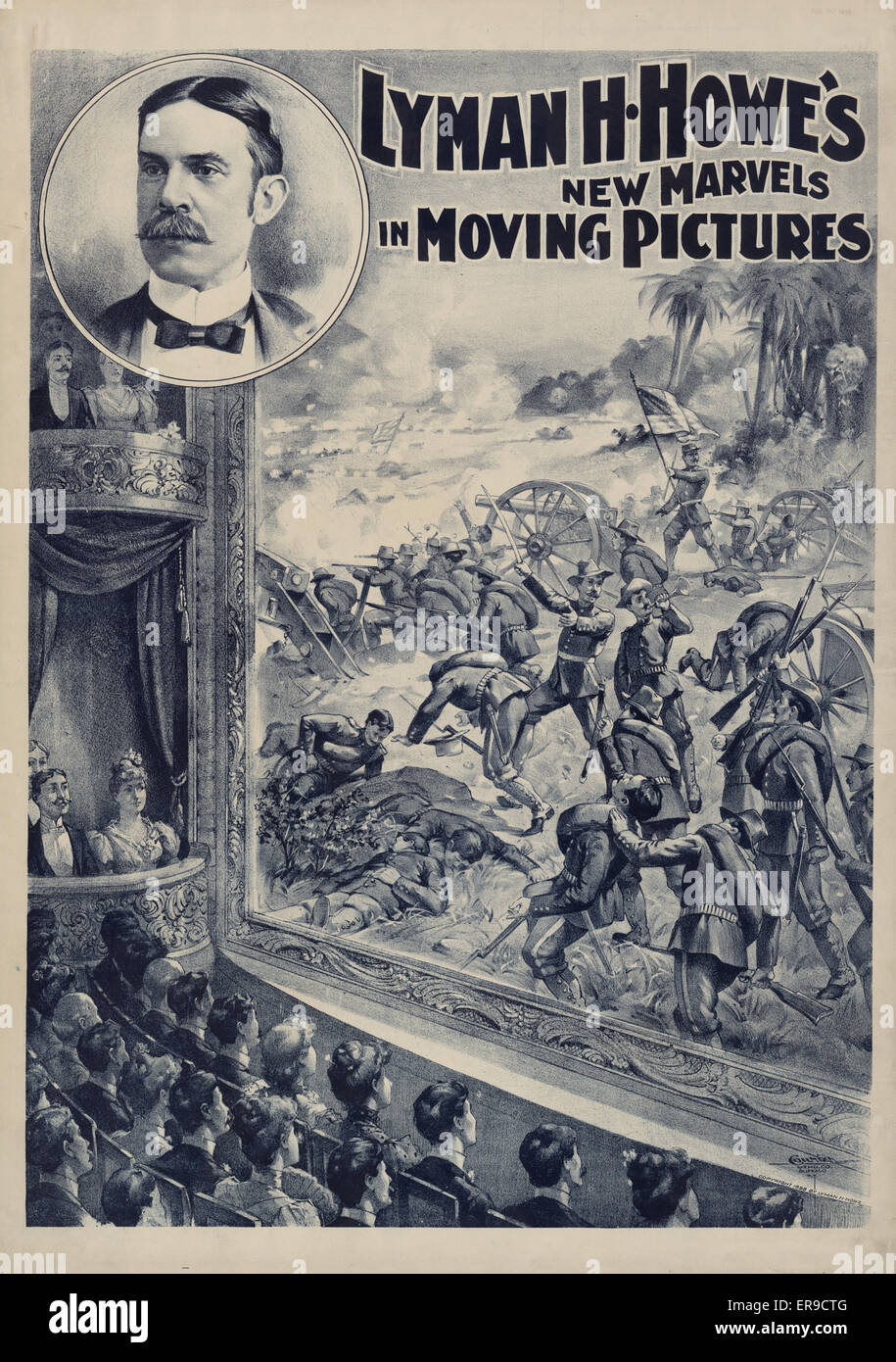 Le nuove meraviglie di Lyman H. Howe nelle immagini in movimento Foto Stock