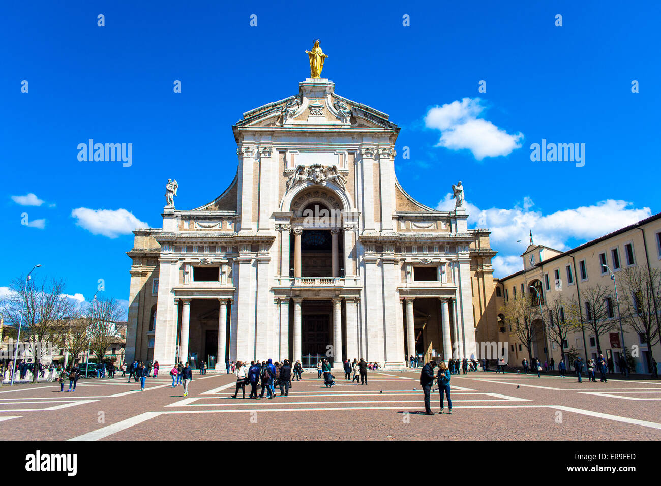 La chiesa di santa Maria degli Angeli Foto Stock
