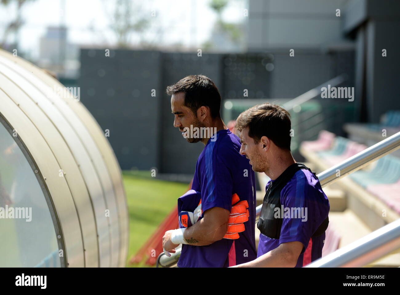 Allenamento calcio FC Barcelona prima Allenamento calcio FC Barcelona prima