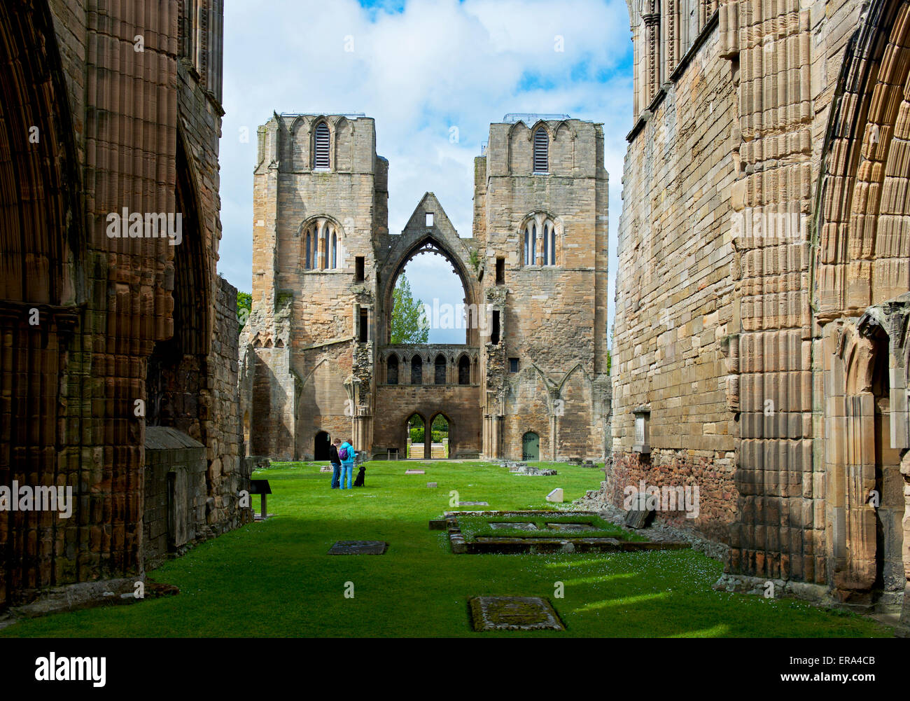 La cattedrale, Elgin, murene, Scotland Regno Unito Foto Stock