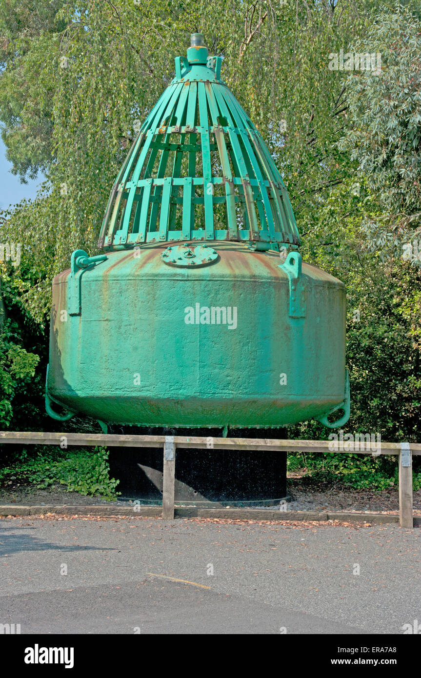Ipswich, Suffolk, East Anglia, Inghilterra, acqua anteriore, boa, Darsena; Foto Stock