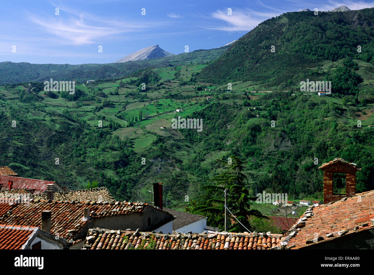 Italia, Basilicata, Parco Nazionale del Pollino, Terranova di Pollino Foto Stock