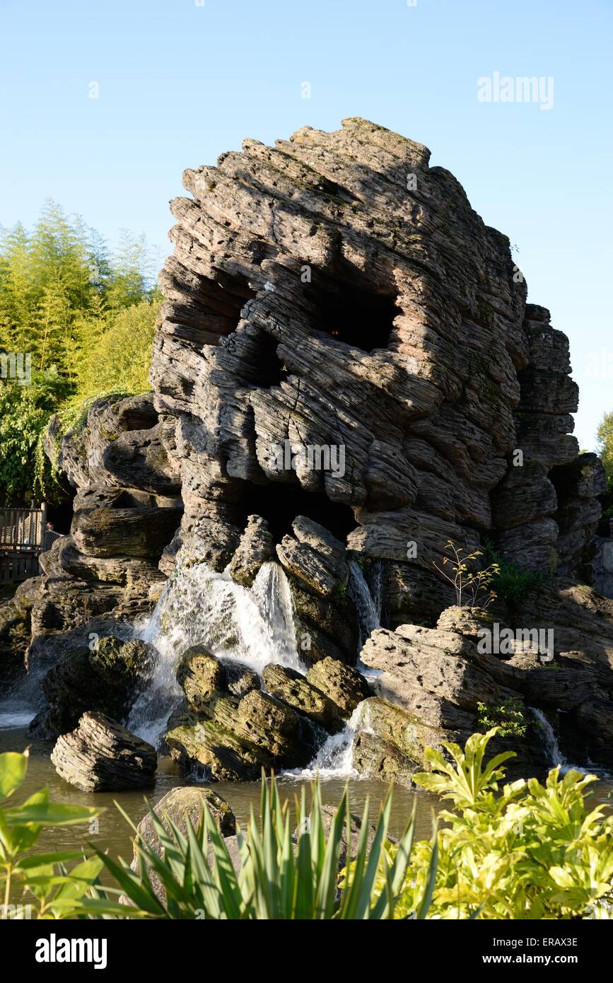 Cranio rock a Disneyland Parigi Foto Stock