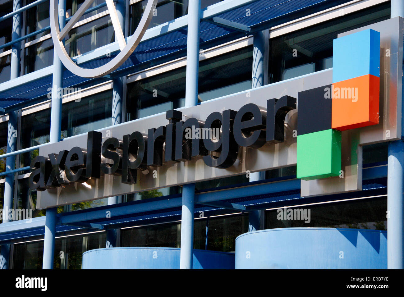 Marken: Axel Springer Verlag, Berlin. Foto Stock