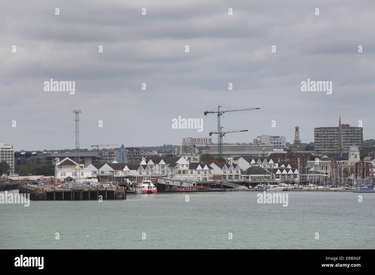 Città Quay marina in Southampton, Hampshire REGNO UNITO Foto Stock