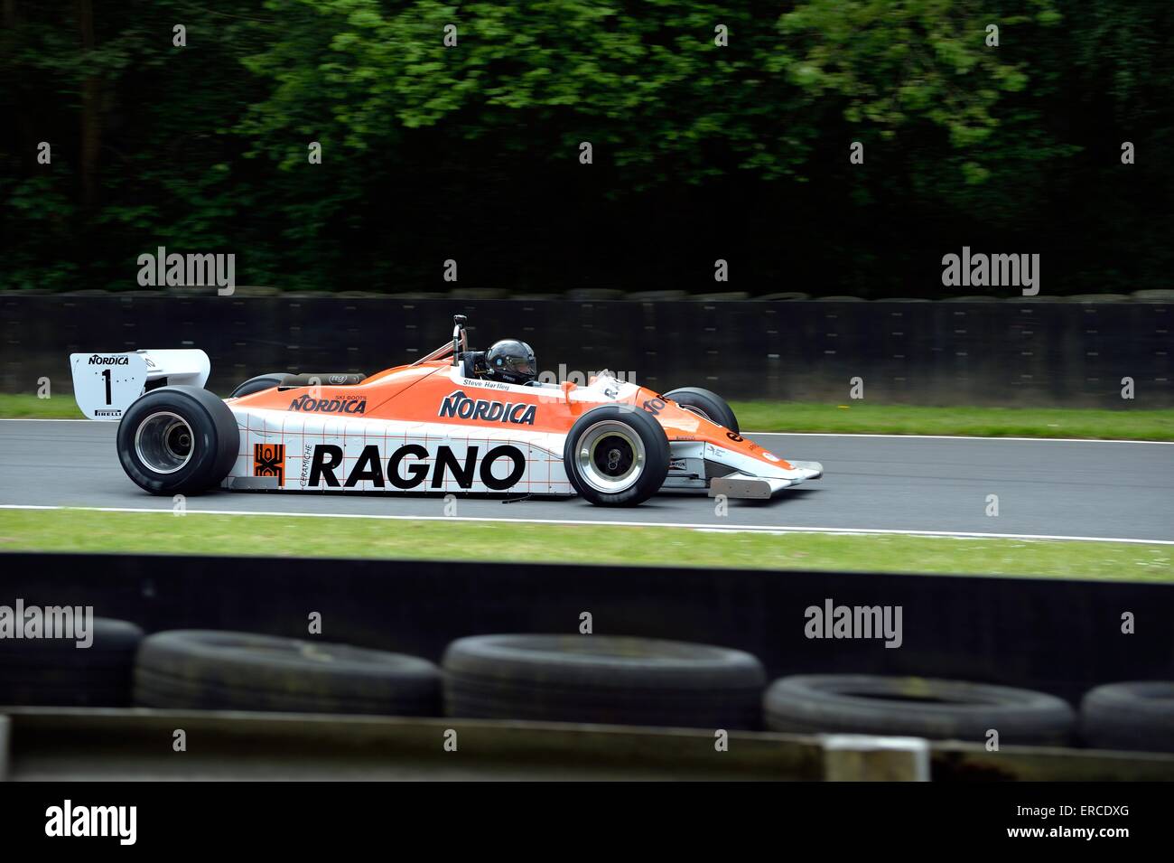 Brands Hatch Historic masters classic car auto racing Foto Stock