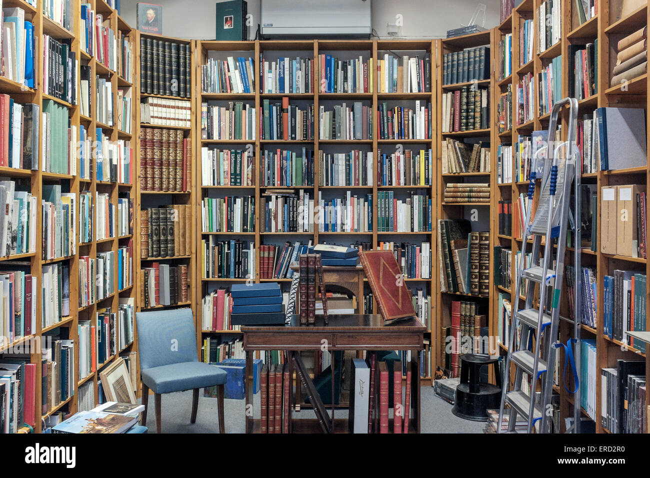 Libreria di casa,sala lettura,Londra,Inghilterra Foto Stock