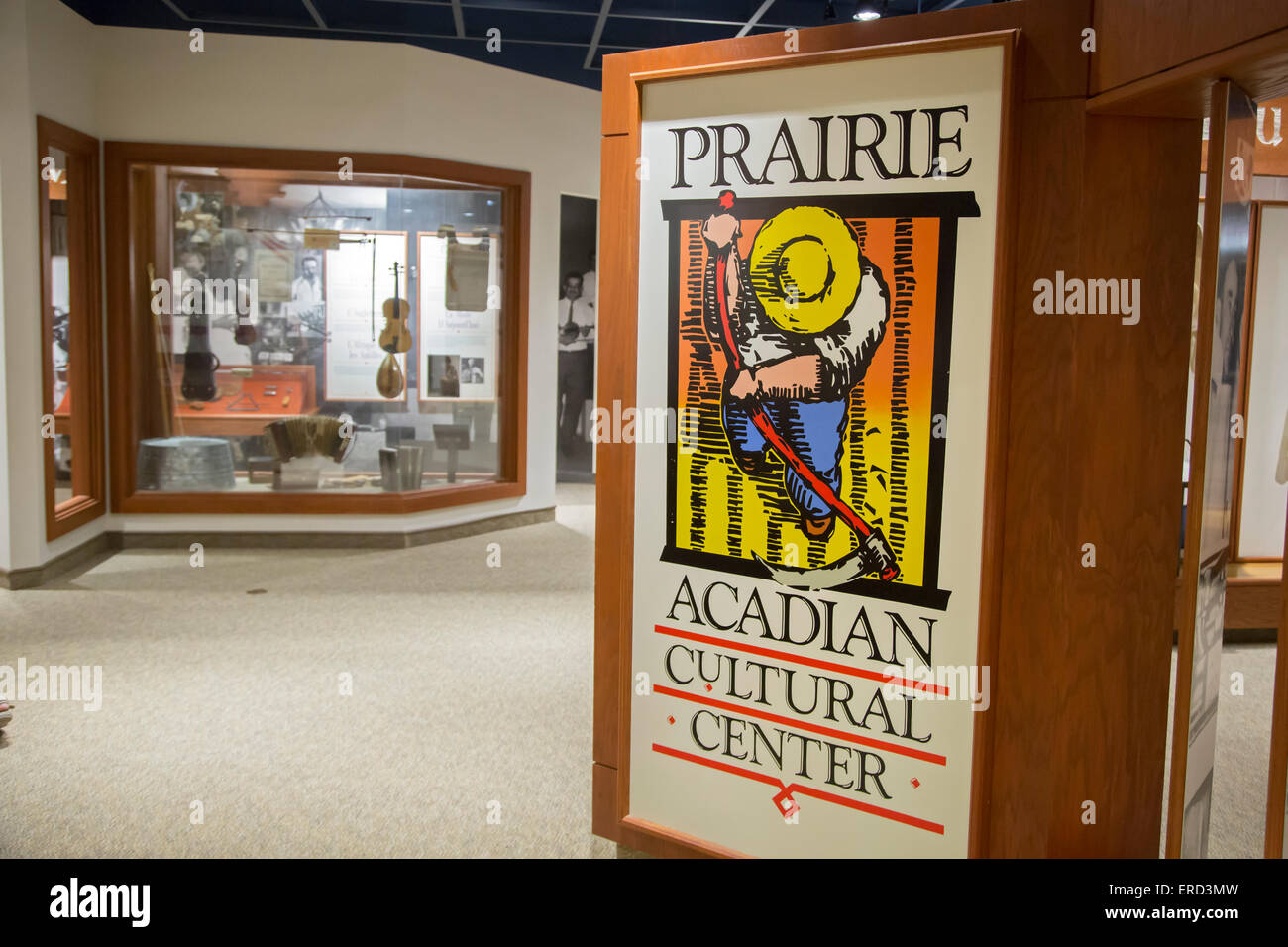 Eunice, Louisiana - Il Parco nazionale del servizio Prairie Acadian Cultural Center, una unità di Jean Lafitte National Historical Park Foto Stock