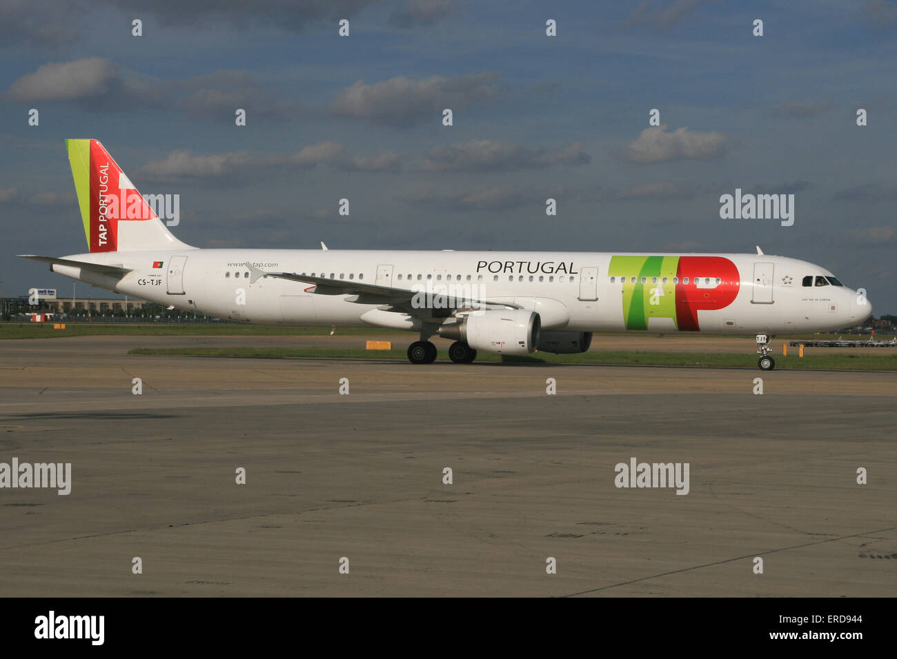 Tap air portugal a321 Foto Stock