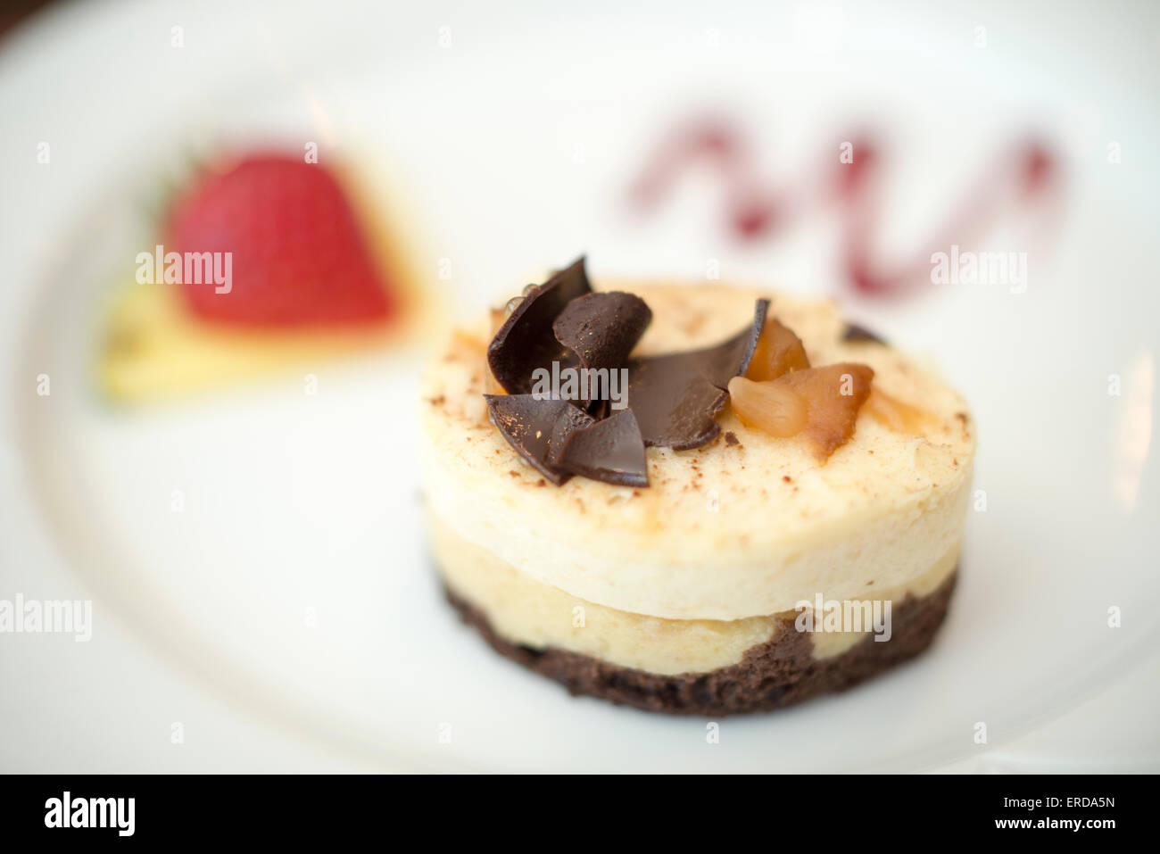 Divertimento per tutta la famiglia a Montreal, Quebec, Canada. Gourmet dessert preparati. Foto Stock