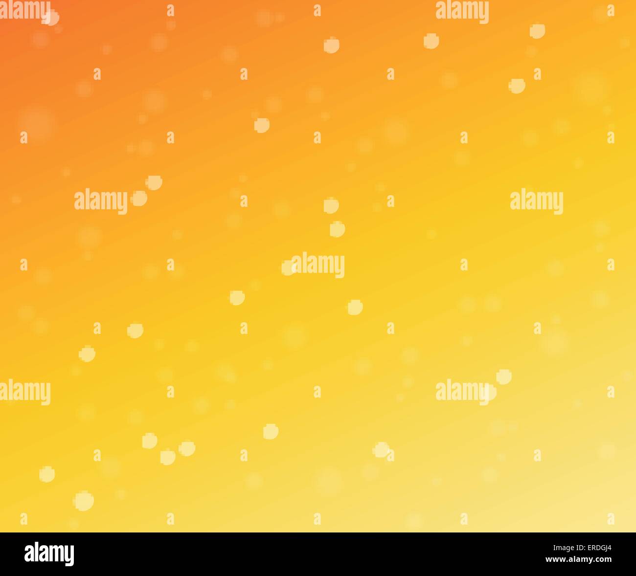 Illustrazione Vettoriale di arancio astratto e sfondo giallo Illustrazione Vettoriale