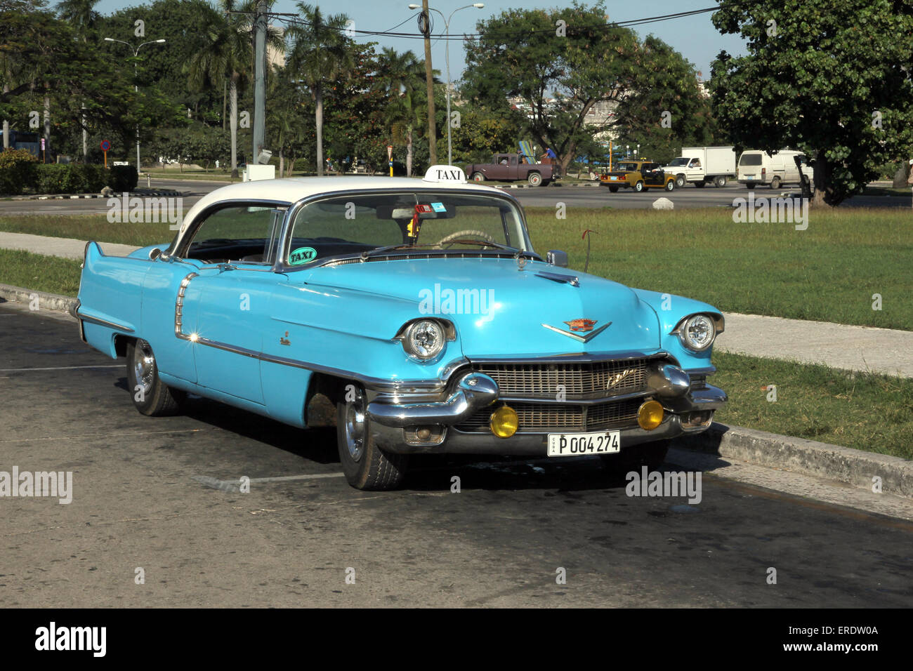 Auto Vecchia Havana Cuba Foto Stock