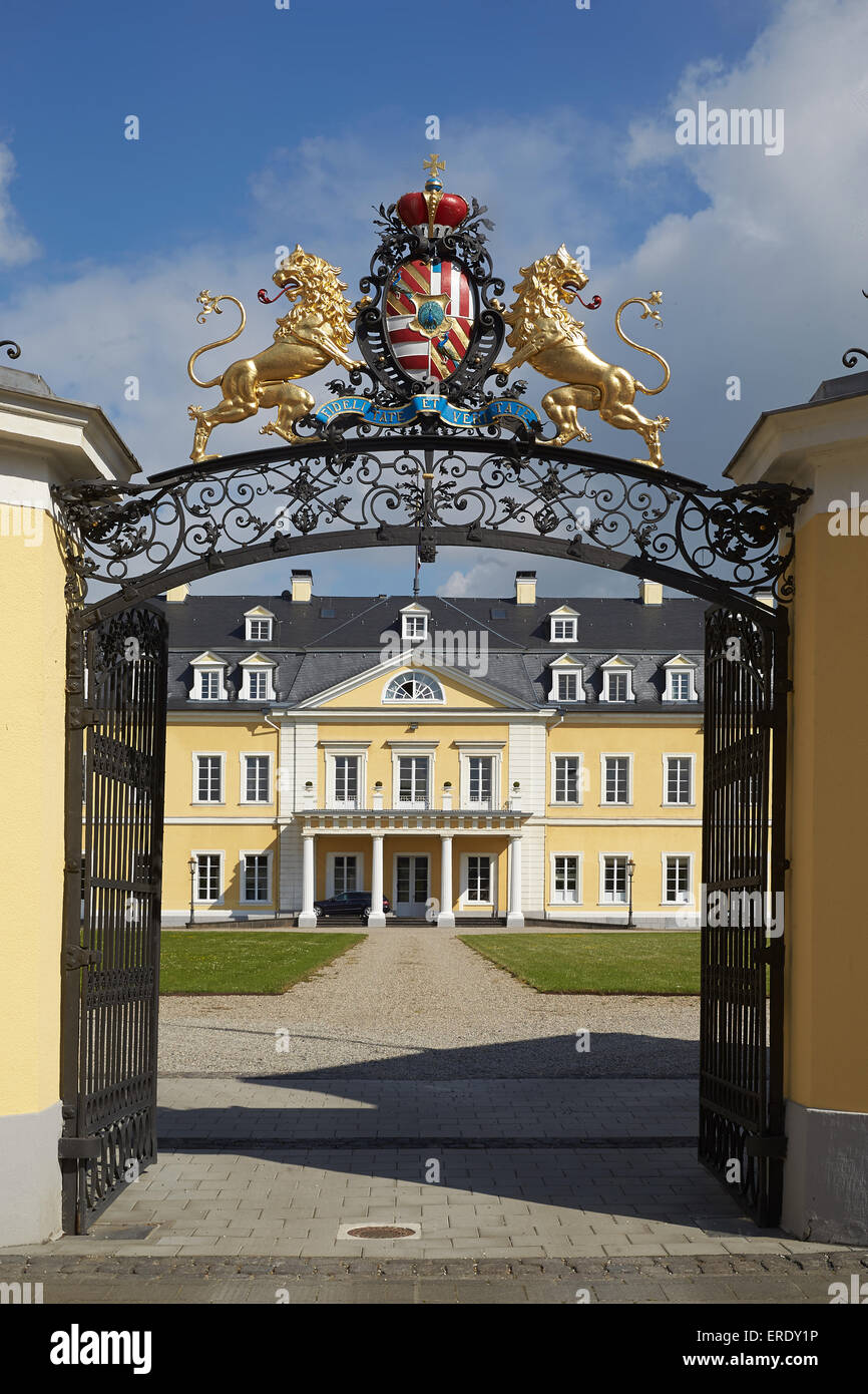 Ex residenza del conte e principi di Wied, Neuwied, Renania-Palatinato, Germania Foto Stock