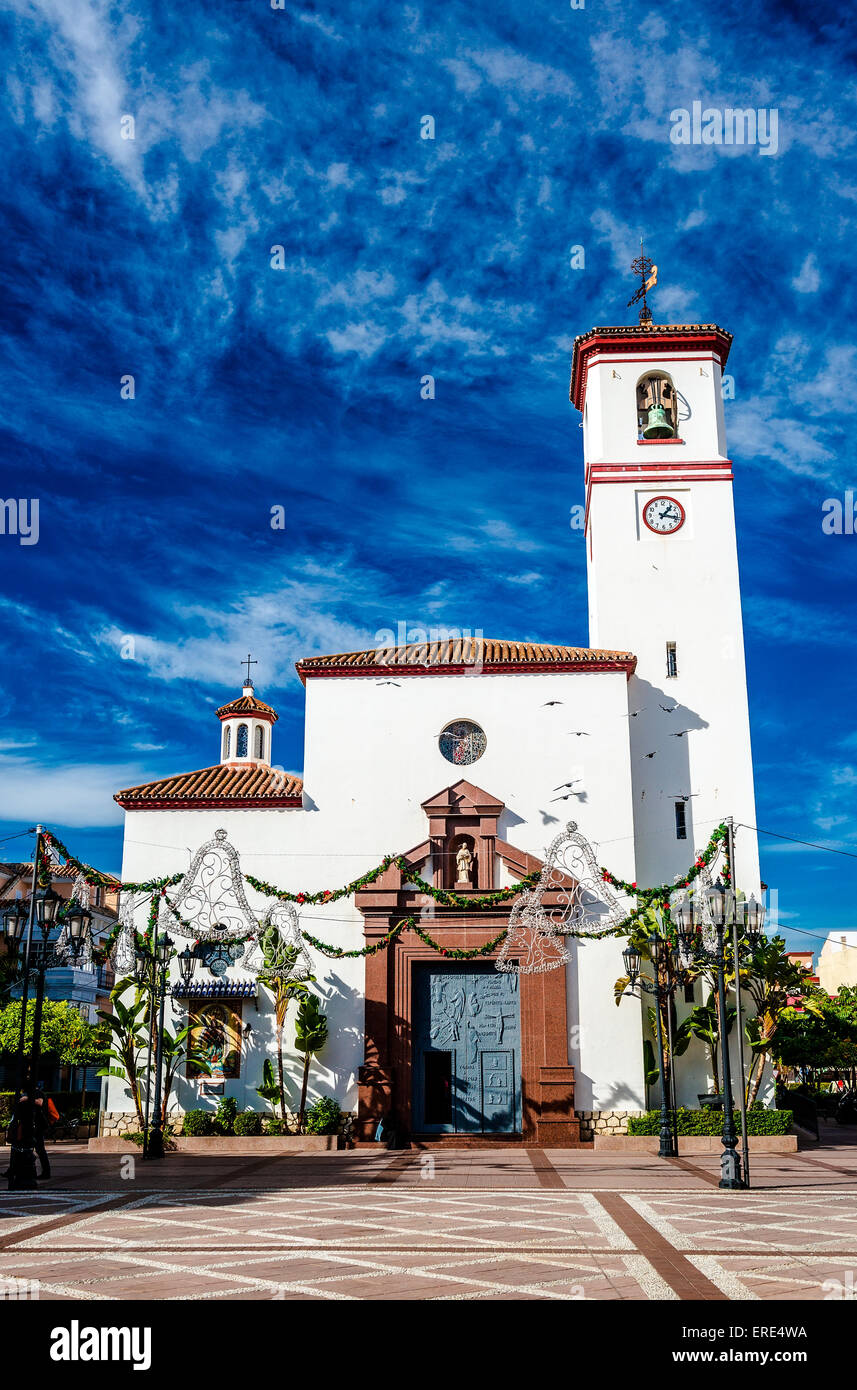 Chiesa cattolica di Nuestra Senora del Rosario Foto Stock
