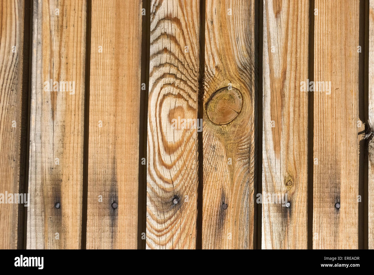 In legno naturale sfondo a parete Foto Stock