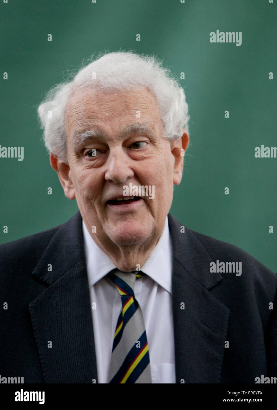 Sir Thomas Dalyell al Edinburgh Book Festival 2011. Partito laburista britannico politico e ex MP (1962 - 2005) per West Foto Stock