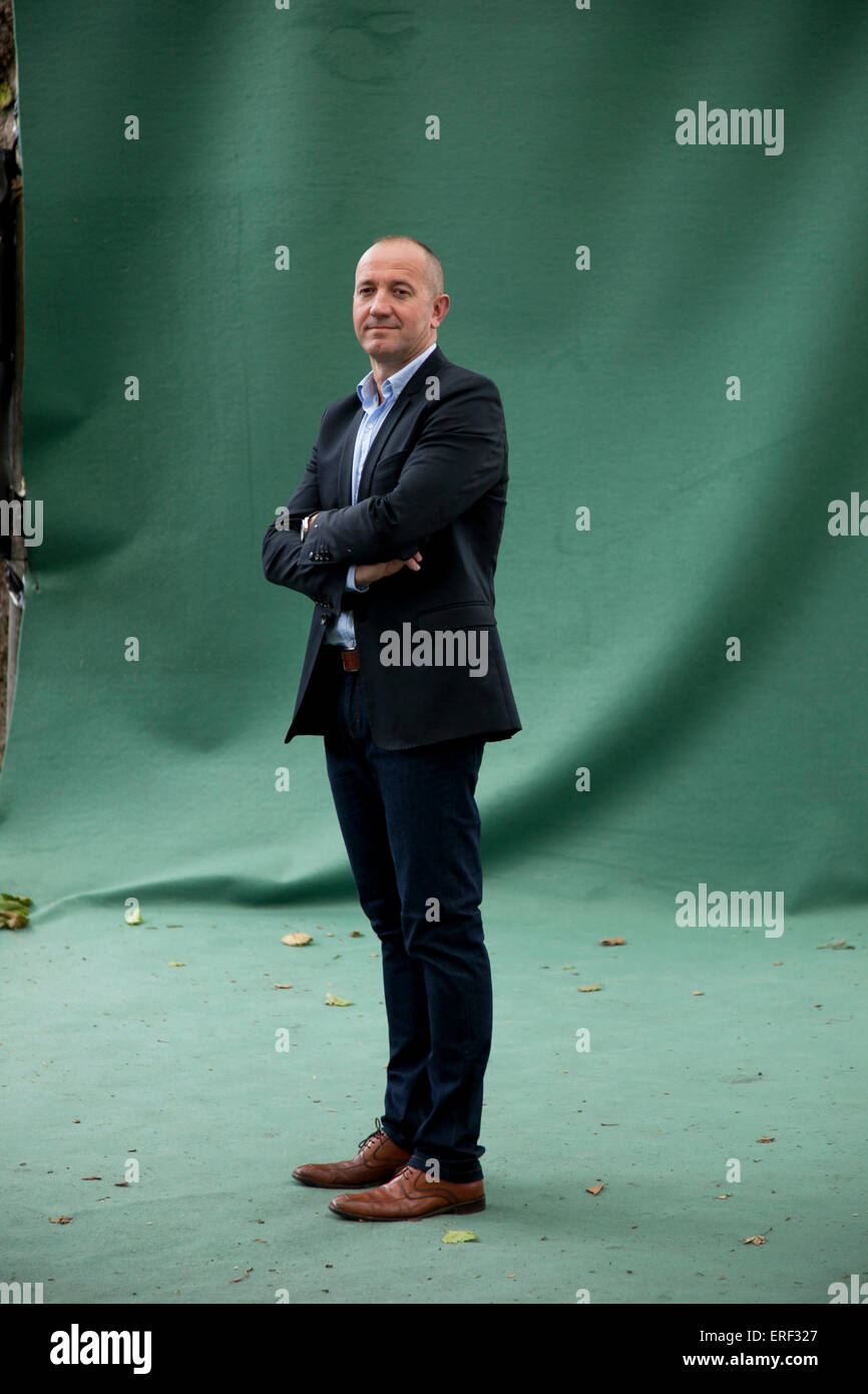 Philippe Claude a Edinburgh International Book Festival 2011 Foto Stock