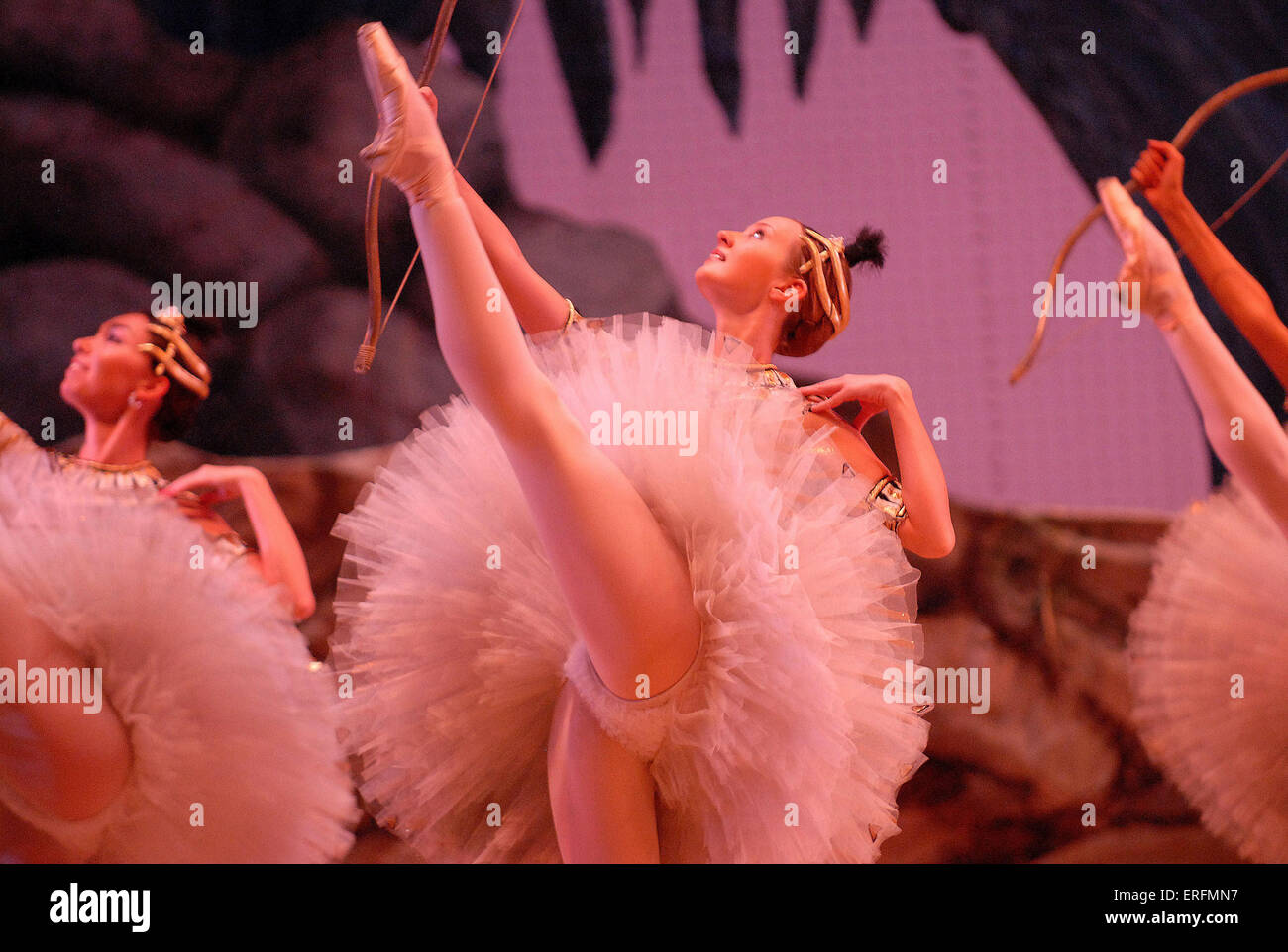 I faraoni figlia - un Bolshoi Ballet produzione presso la Royal Opera House, Londra, Regno Unito. Agosto 2006. Foto Stock
