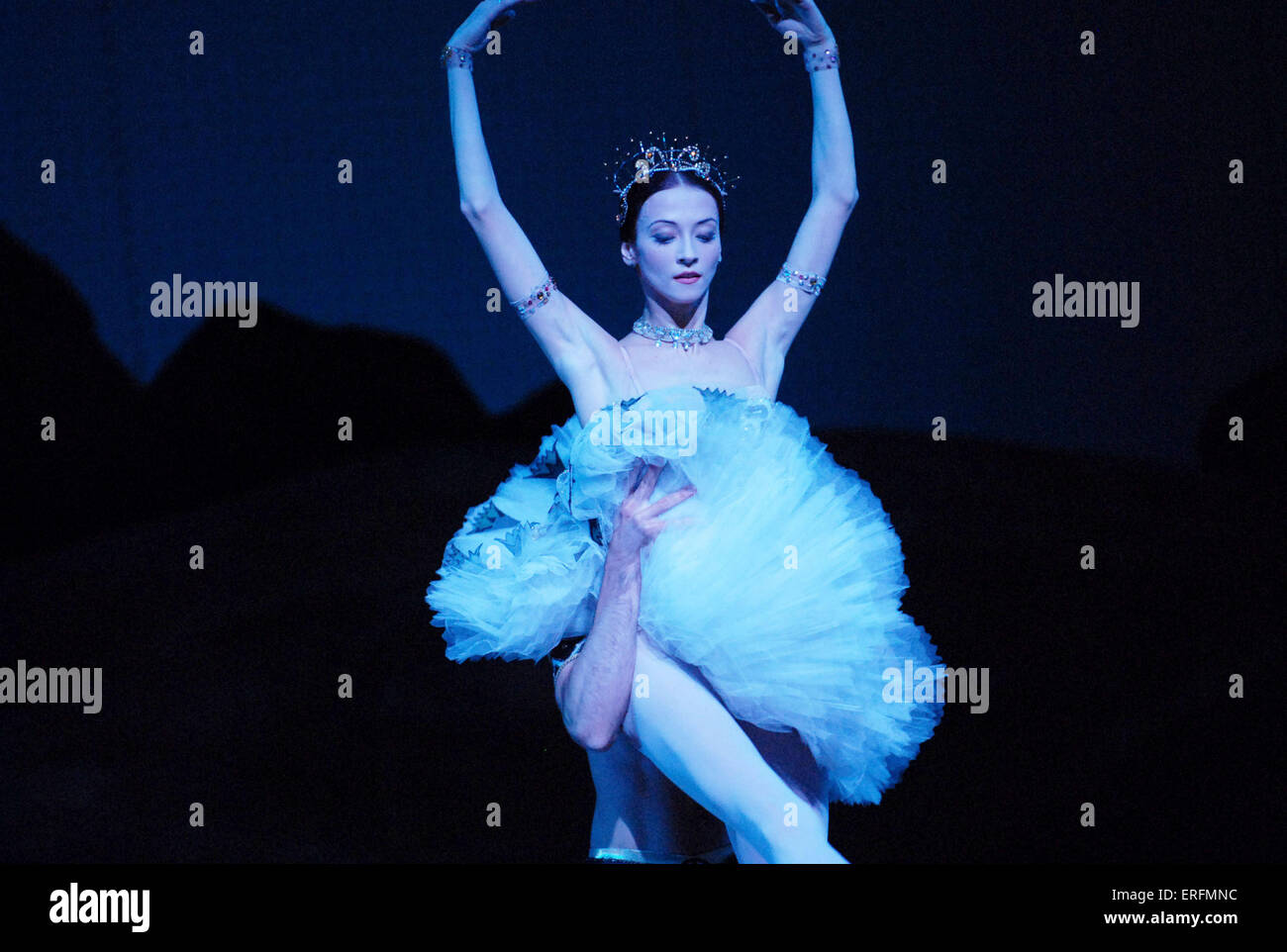 I faraoni figlia - un Bolshoi Ballet produzione con Svetlana Lunkina e Ruslan Skvortsovt presso la Royal Opera House, Foto Stock