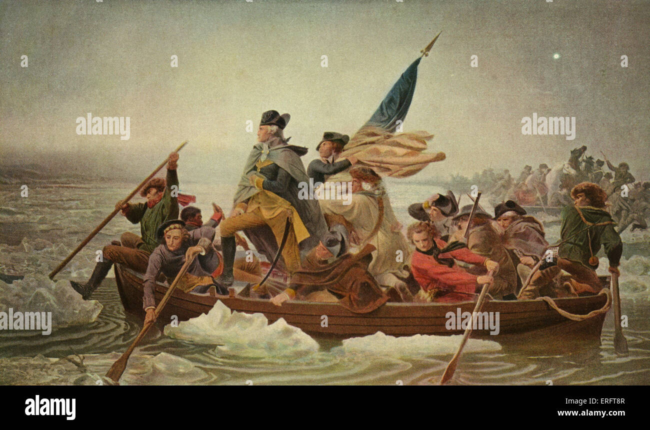 Washington crossing the delaware immagini e fotografie stock ad alta  risoluzione - Alamy