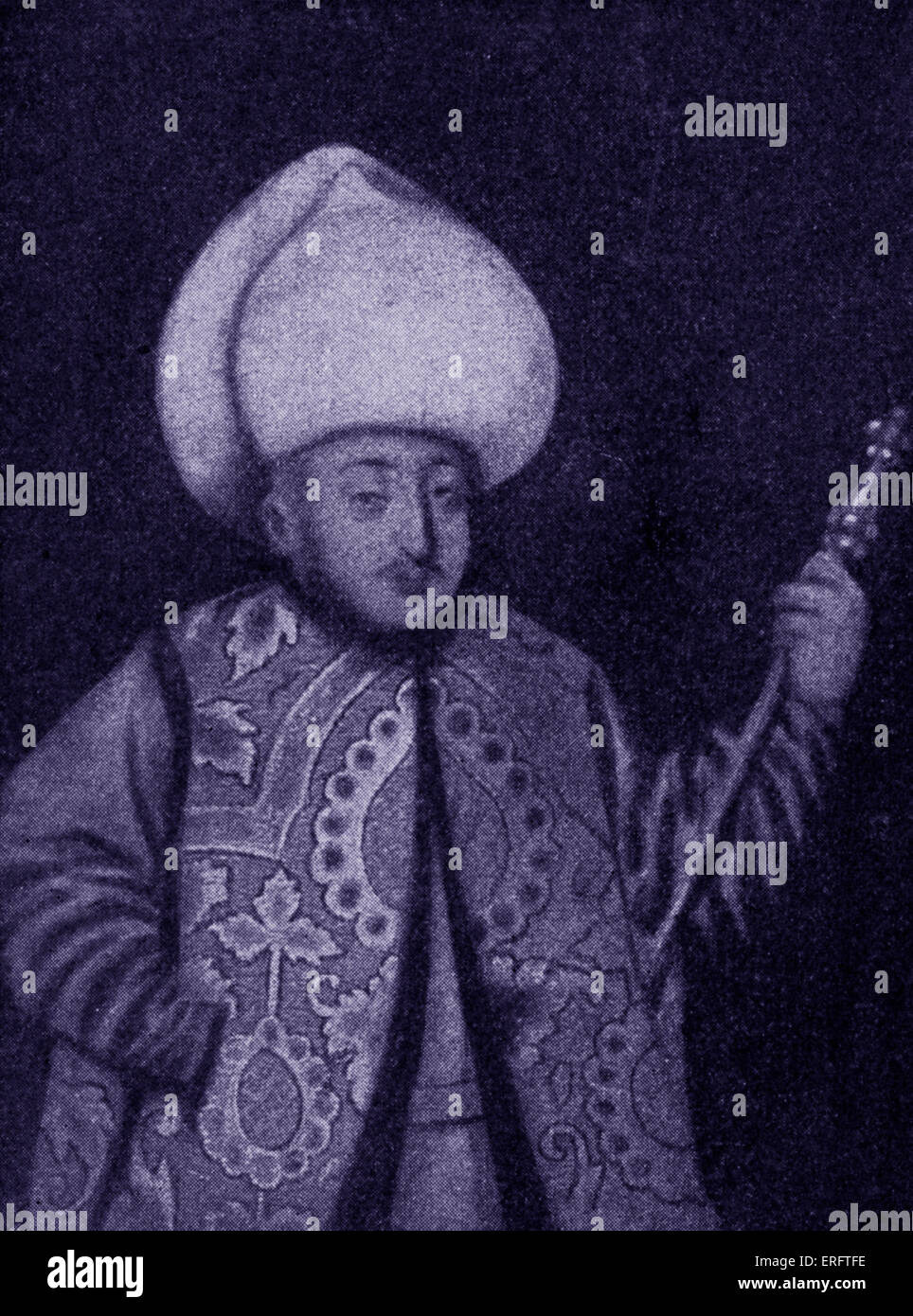Il sultano Murad I - ritratto. Regno: 1359-1389 Foto Stock