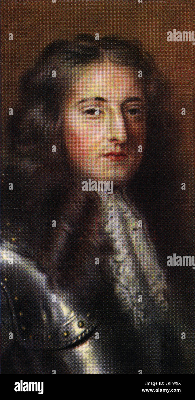 Re Guglielmo III ritratto regnò (1688 - 1702). Re Guglielmo III e sua moglie Maria II è stato chiesto di essere co-regents dopo il suo Foto Stock