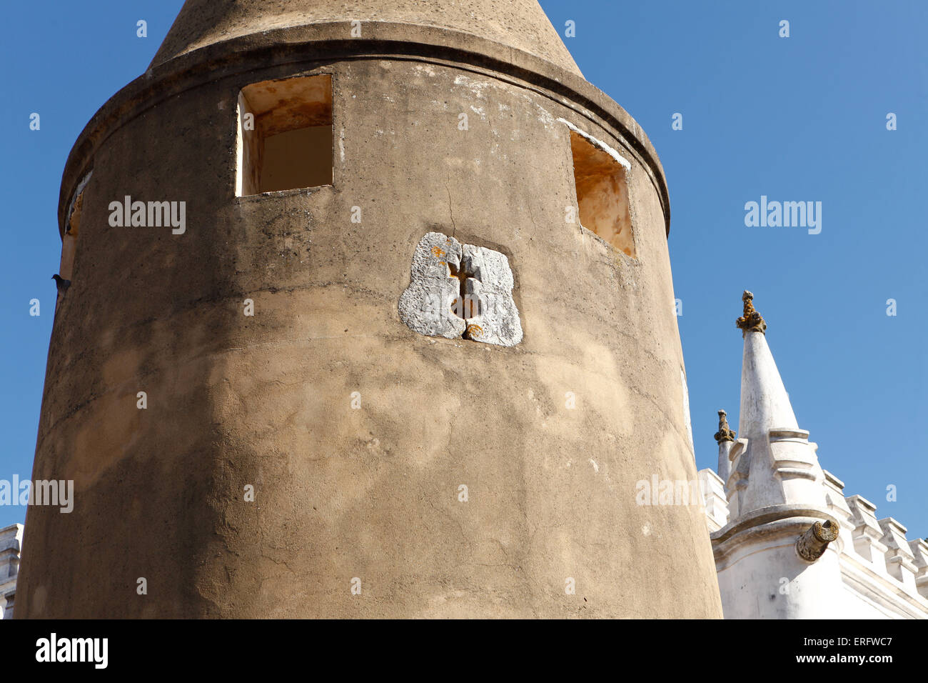 Alentejo un bellissimo interno regione portoghese con grandi scene rurali e città vecchia storia scoprire. Foto Stock