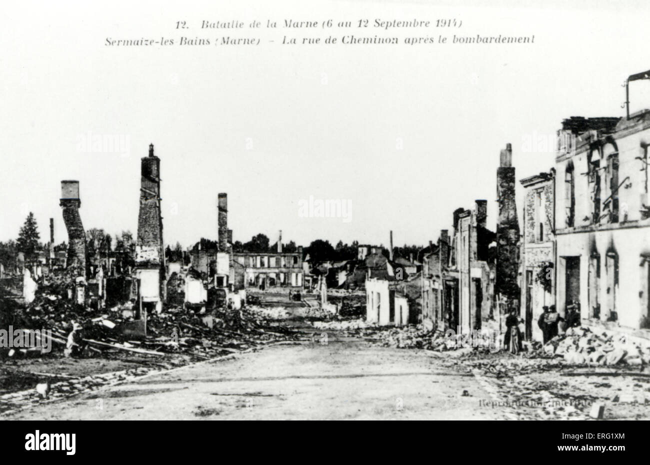 La prima guerra mondiale la battaglia della marna,5 e 12 settembre