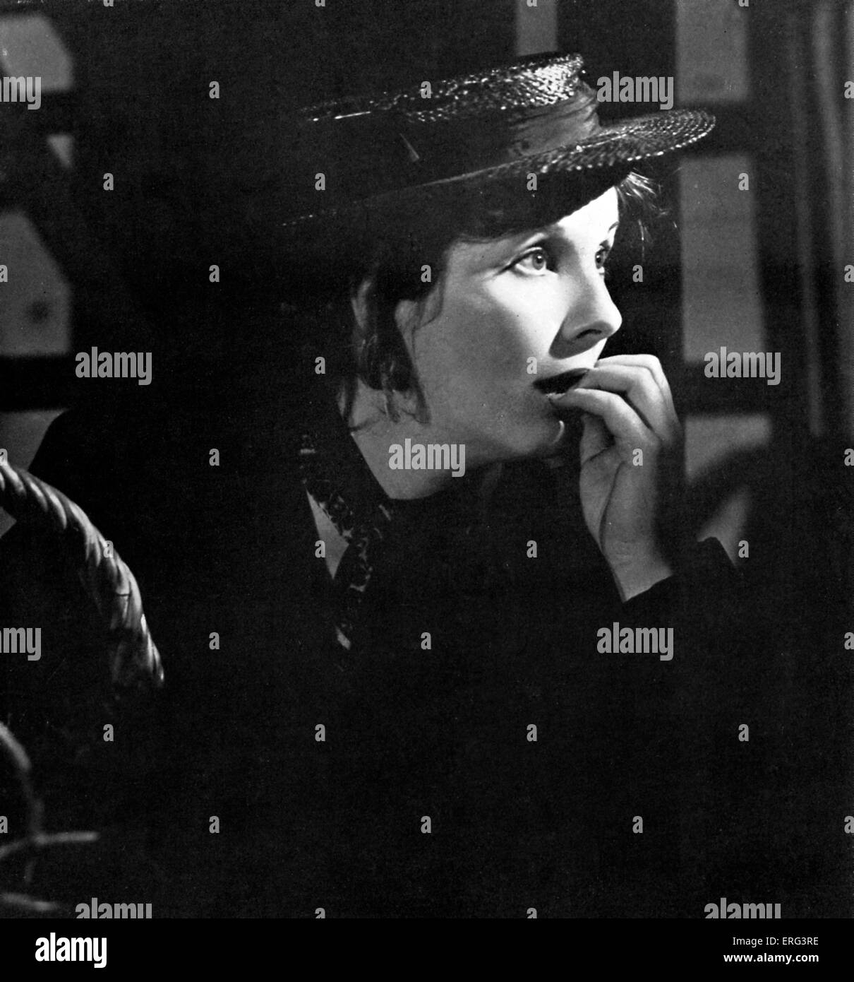 "Pygmalion' da Bernard Shaw, con Diana Wynyard come Eliza Doolittle. Tyrone Guthrie produzione presso la Old Vic, Londra, 1937/8. Foto Stock